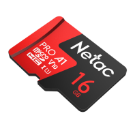 Netac P500 Extreme PRO 16GB MicroSDHC V10/U1/C10 up to 100MB/s, retail pack with SD Adapter