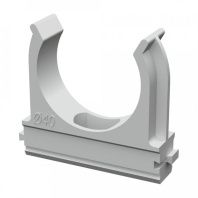 Крепеж-клипса для труб АБС-пластик в карт d40 мм (30шт/300шт уп/кор)