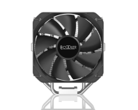 PCCooler Paladin 400 S115X/1200/1700/AM4 (20 шт/кор, TDP 200W, 130mm PWM FAN, 4 тепловые трубки 6мм, 800-1600RPM, 18-28,6dBa)
