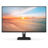 27" Philips 27E1N1200A 1920x1080, WLED, 16:9, IPS, 300cd, 1500:1, 4ms, 178/178, VGA, HDMI, DP, 100Hz, Speakers, Tilt, Внутр, VESA, Black, 3y
