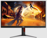 27" AOC Gaming 2560x1440 WLED 16:9 IPS 450cd, 1000:1, 80M:1, 1ms, 178°/178°, HDMI, DP, 200Hz, Tilt, Height, Swivel, Pivot, VESA, Internal, Black/Red, 3y