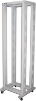 Стойка двухрамная 42U, 600x1000, серая
