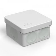 Коробка распределительная 60-0200 для прямого монтажа двухкомпонентная безгалогенная (HF) 70х70х40 (150шт/кор)