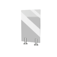 Ограждение со стеклом 500