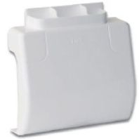 Отвод широкий от каналов 70х22 или 90х25 к 6-мод. коробке "Brava"