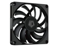 ID-COOLING NO-8010-PWM 80x80x10мм (120шт./кор, PWM, 4pin, черный, 800-3000об/мин) BOX