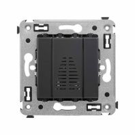 Звонок в стену, Avanti, черный матовый