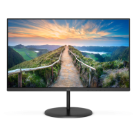 23,8" AOC Q24V4EA 2560x1440, LED, 16:9, IPS, 250cd, 1000:1, 20M:1, 4ms, 178/178, HDMI, DP, 75Hz, Speakers, Tilt, Внеш, VESA, Black, 3y