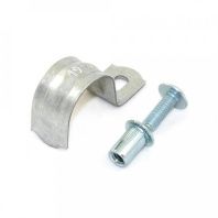 Комплекты для крепления ОКЛ с использованием винта, заклепки и скобы СМО d21-22 мм (100 шт)