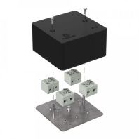 Коробка огнестойкая для кабель-канала 40-0460-FR6.0-8 Е15-Е120 RAL9005 85х85х45 (44 шт/кор)