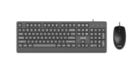 Philips Проводной Комплект  SPT6247, USB 2.0 104 клав/3 кнопки, 1600dpi, русская заводская раскладка, чёрный