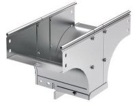 Ответвитель TDSR Т-обр. вертикальный переходник 400/300, в комплекте с крепежными элементами необходимыми для монтажа, горячеоцинкованный