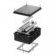 Коробка огнестойкая для о/п 40-0320-FR2.5-40 Е15-Е120 RAL9005 200х150х75 (5 шт/кор)