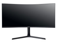 IRBIS NOBLEVIEW 34'' LED Monitor Curved 3440x1440, 21:9, VA, 400 cd/m2, 4000:1, 3ms, HDMI, DP USB-C(65W) USB-Ax2 USB-B Audio output 165Hz Tilt Height Swivel внешн. Бп VESA Black 3y  (China)