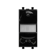 Датчик движения модульный, Avanti, черный квадрат, 1 модуль