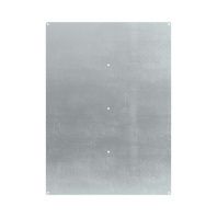 Монтажная панель для цельного навесного шкафа из фибергласа, металл, 800х600 (ВхШ) мм