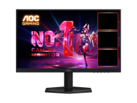 23,8" AOC Gaming 1920x1080 WLED 16:9 IPS 300cd, 1000:1, 80M:1, 1ms, 178°/178°, HDMI, DP, 180Hz, Tilt, VESA, Internal, Black, 3y