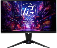 ASROCK 27" PGO27QFV OLED  2560x1440 0,03 ms GTG 250cd 360Hz HDR 400 VESA HAS Tilt HDMI*2 DP HAS Swivel Pivot Type C MM black