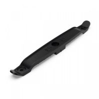 Держатель плоского кабеля двусторонний для прямого монтажа на 8 мест чёрный (20шт/300шт уп/кор)