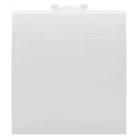 Вывод кабеля модульный Avanti, белое облако, 2 модуля