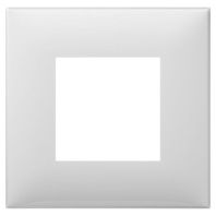 Рамка 1 пост (2 мод.), Avanti, белое облако