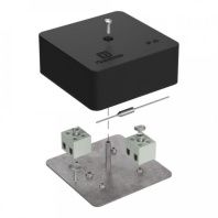 Коробка огнестойкая для кабель-канала 40-0450-FR2.5-4-П Е15-Е120 с термопредохранителем RAL9005 75х75х30 (87 шт/кор)