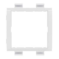 Каркас под 2 модуля Brava для In-liner Front и ОРМ, белый