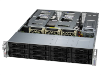 Supermicro CloudDC A+ Server 2U 2015CS-TNR no CPU(1)AMD EPYC 9004/9005 series/TDP 400W/no DIMM12/ 12 3.5/2.5 SATA/ 2x10GbE 2x10GbSFP+/2x1200W/SFT-DCMS-Single/2nd config