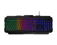 Keyboard MSI FORGE GK100, Wired, RGB lighting, Anti-ghosting Capability, Black