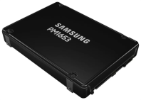 Samsung Enterprise SSD, 2.5"(SFF) 15mm, PM1653, 3840GB (3.84TB), SAS 24Gb/s, R4200/W3700Mb/s, IOPS(R4K) 770K/135K, MTBF 2M, 1DWPD/5Y, TBW 7008TB, OEM (repl. MZILT3T8HBLS-00007)