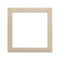 Декоративная вставка для металлических рамок 1 пост (2 мод.), Avanti, бежевая