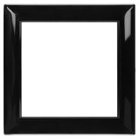 Рамка-суппорт Avanti для In-liner Front, черный, 2 модуля