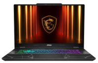 MSI Cyborg 17 B2RWFKG-284XRU Core i5-210H 17.3" FHD (1920*1080), 144Hz DDR5 16GB (8GB*2),1TB SSD,NV RTX 5060 (8GB GDDR7),55.2Whr,2,5kg,Dos,1y,Translucent Black