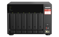QNAP SMB QC 2,2GhzCPU/8Gb(upto64Gb)/upto 6HDD, upto 22 with TL-D800S/SATA(3,5'')/ 4xUSB3.2/2xExp.slot/2x2,5Gb/iSCSI/1xPS/3YW TS-673A-8G-EU-RU