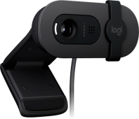 Logitech Webcam Brio 100, 1920x1080, GRAPHITE, защитная шторка, [960-001585]