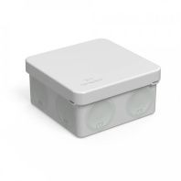 Коробка распределительная 60-0210м для прямого монтажа двухкомпонентная безгалогенная (HF) 80х80х40 (8шт/уп)