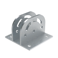 Крепление с площадкой шарнирное для профиля BPM-41, горячеоцинкованное