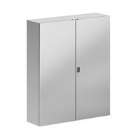 Корпус навесной STH с М/П двухдверный из нержавеющей cтали AISI304 ВxШxГ 1200x1000x300 мм, с фланцем, IP55