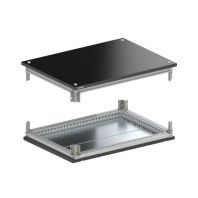 Крыша и основание RAL9005 с направляющими для корпусов CQE N, ШхГ 1200х800 мм, комплект RAM block