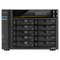 ASUSTOR AS6810T 10-Bay NAS/AMD Ryzen V3C14 2,3GHz/16GB DDR5, noHDD(HDD,SSD)/2x5,2х10,Gbe(LAN)/3xUSB3.2,Type-C; 90IX01T0-BW3S00
