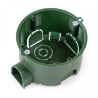 Коробка установочная 80-0560С безгалогенная (HF) 68х45 с саморезами (200шт/кор)