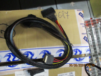 Cable, x8 SFF-8654 to 2xU.2 SFF-8639, 0,8M (analog 05-60005-00 / ACD-60005-ZC)