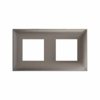 Рамка 2 поста (4 мод.), Avanti, серый жемчуг