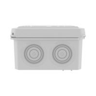 Коробка ответвительная с 8+2 кабельными вводами д.20/20мм, IP55,70х70х40мм