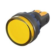 Сигнальный индикатор со встроенным диодом 24В, желтый, зажим Plug-In