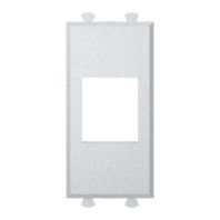 Адаптер без шторки для Keystone, Avanti, закаленная сталь, 1 модуль