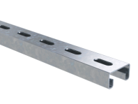 С-образный профиль 41х21, L800, толщ.2,5 мм, горячеоцинкованный