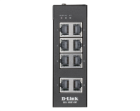 D-Link DIS-100E-8W/A1A, L2 Unmanaged Industrial Switch with 8 10/100Base-TX ports.1K Mac address, 802.3x Flow Control, Stand-alone, Auto MDI/MDI-X for each port, D-link Green technology, Metal case,