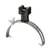 Коньковый регулируемый зажим с пластиковым держателем