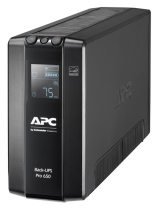 APC Back-UPS Pro BR 650VA/390W, 6xC13 Outlets(6 batt.), AVR, LCD, Data/DSL protect, 10/100 Base-T, USB, PCh, user repl. batt., 1 year warranty